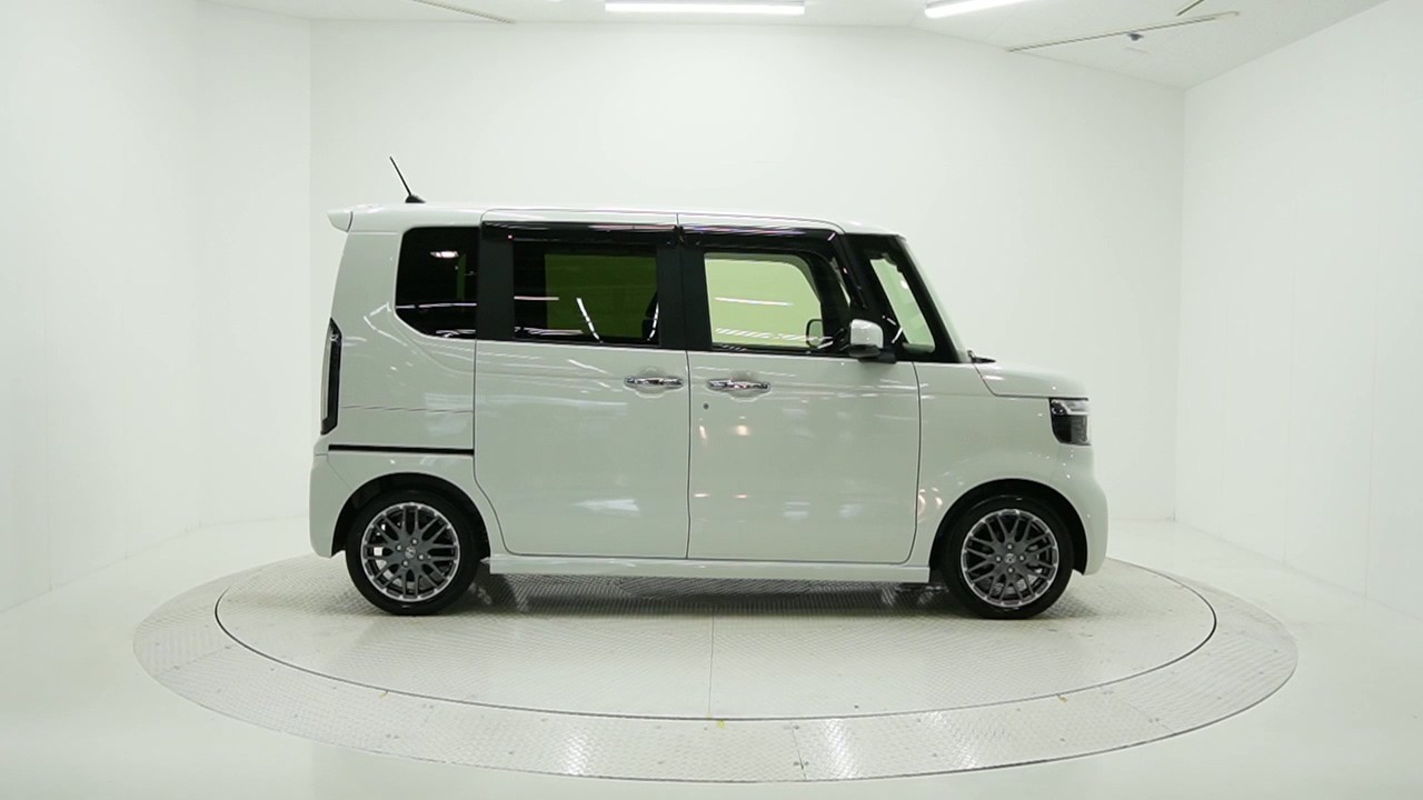 N－BOXカスタム ターボ ワンオーナー 禁煙車 9インチナビ 全周囲